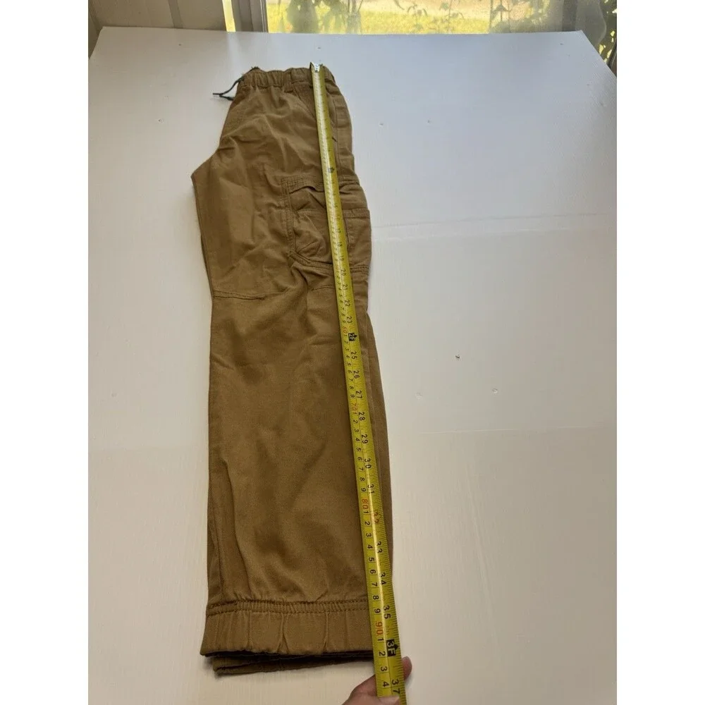 Wrangler -School -Five Star Boys Cargo Jogger Pants Tan Size 14 Slim NWT